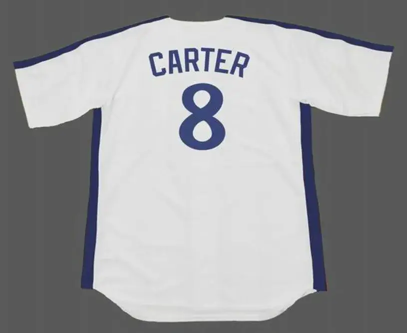 GARY CARTER Montreal Expos 1981 Majestic Cooperstown Home Baseball Jersey 
