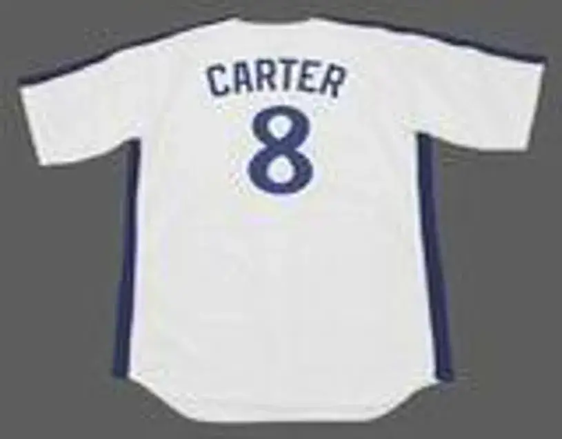GARY CARTER Montreal Expos 1981 Majestic Cooperstown Home Baseball Jersey 