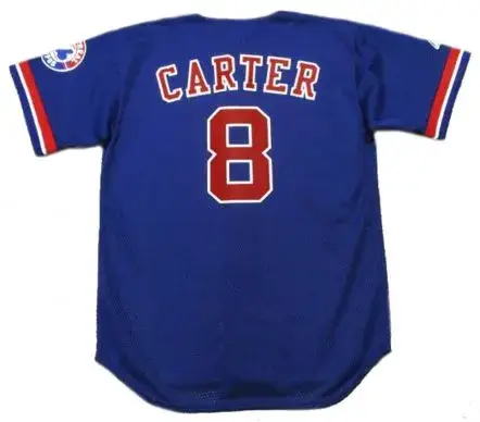 GARY CARTER Montreal Expos 1992 Majestic Throwback Baseball Jersey 