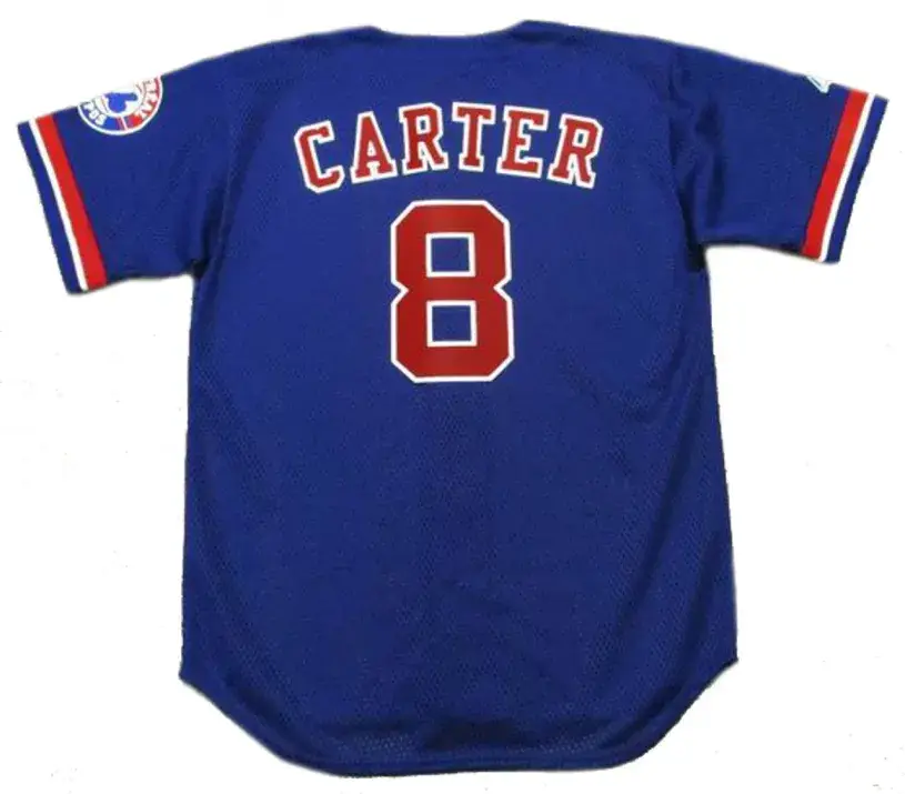 GARY CARTER Montreal Expos 1992 Majestic Throwback Baseball Jersey 