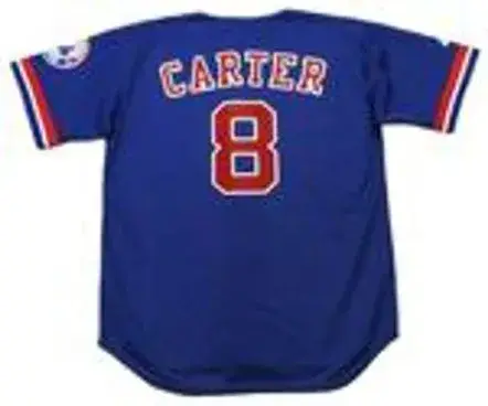 GARY CARTER Montreal Expos 1992 Majestic Throwback Baseball Jersey 