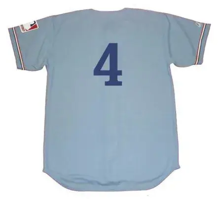 GENE MAUCH Montreal Expos 1969 Majestic Cooperstown Away Baseball Jersey