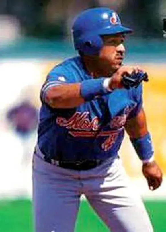 HENRY RODRIGUEZ Montreal Expos 1996 Majestic Throwback Baseball Jersey 