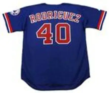 HENRY RODRIGUEZ Montreal Expos 1996 Majestic Throwback Baseball Jersey 