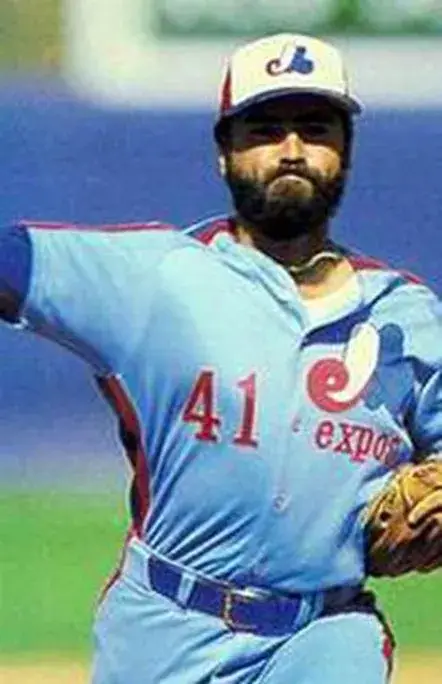 JEFF REARDON Montreal Expos 1983 Majestic Cooperstown Away Baseball Jersey 