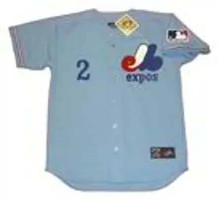 JOHN BATEMAN Montreal Expos 1969 Majestic Cooperstown Away Baseball Jersey 