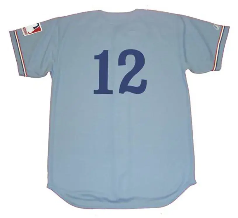 JOHN BOCCABELLA Montreal Expos 1969 Majestic Cooperstown Away Baseball Jersey