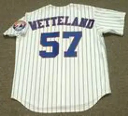 JOHN WETTELAND Montreal Expos 1994 Majestic Throwback Home Baseball Jersey 