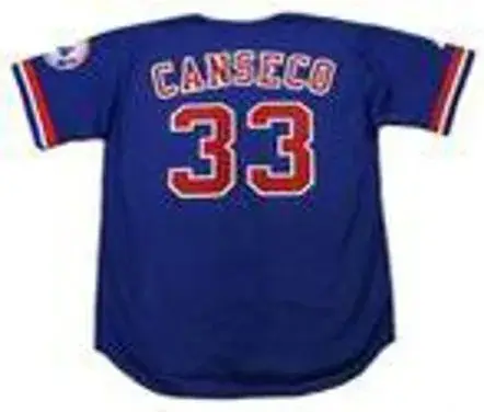 JOSE CANSECO Montreal Expos 2002 Majestic Throwback Baseball Jersey 