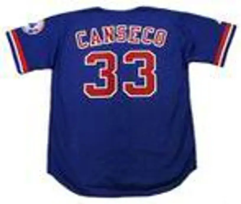 JOSE CANSECO Montreal Expos 2002 Majestic Throwback Baseball Jersey 