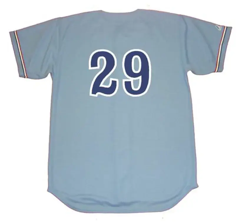 KEN SINGLETON Montreal Expos 1973 Majestic Cooperstown Away Baseball Jersey