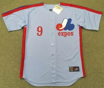 MARQUIS GRISSOM Montreal Expos 1991 Majestic Cooperstown Away Baseball Jersey