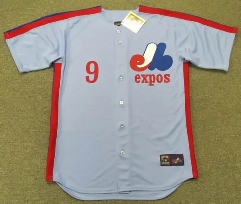 MARQUIS GRISSOM Montreal Expos 1991 Majestic Cooperstown Away Baseball Jersey