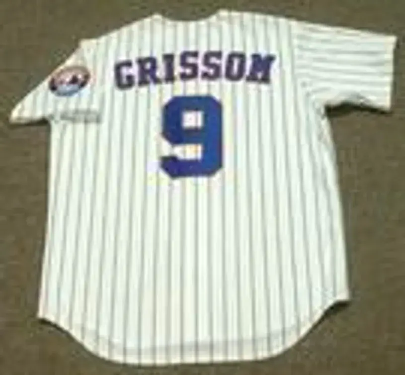 MARQUIS GRISSOM Montreal Expos 1994 Majestic Throwback Home Baseball Jersey 