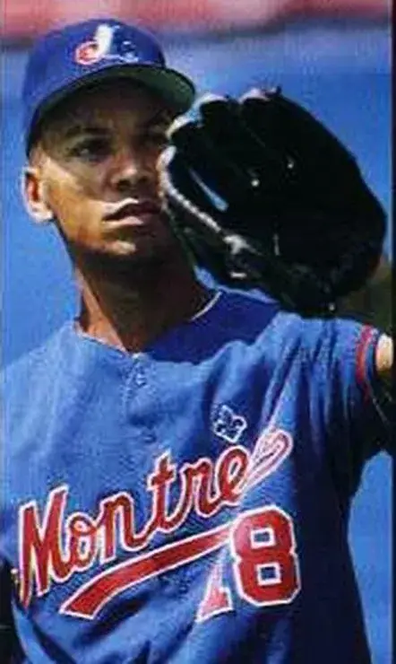 MOISES ALOU Montreal Expos 1994 Majestic Throwback Baseball Jersey 