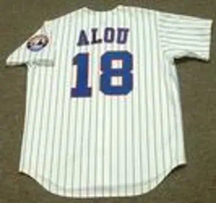 MOISES ALOU Montreal Expos 1994 Majestic Throwback Home Baseball Jersey 