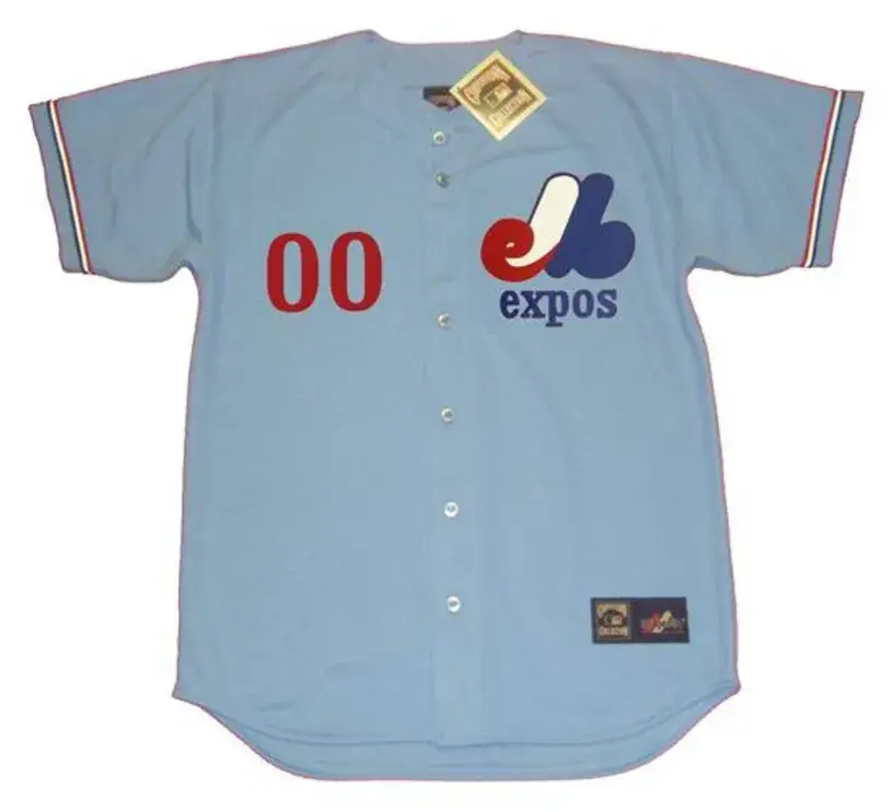 MONTREAL EXPOS 1970’s Majestic Throwback Away Jersey Customized “Any Name & Number(s)”
