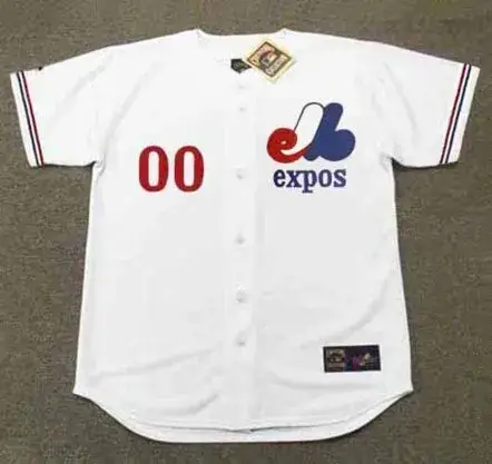 MONTREAL EXPOS 1970’s Majestic Throwback Home Jersey Customized “Any Name & Number(s)”
