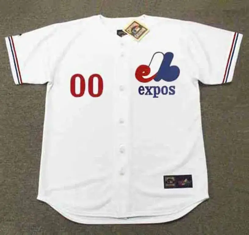 MONTREAL EXPOS 1970’s Majestic Throwback Home Jersey Customized “Any Name & Number(s)”