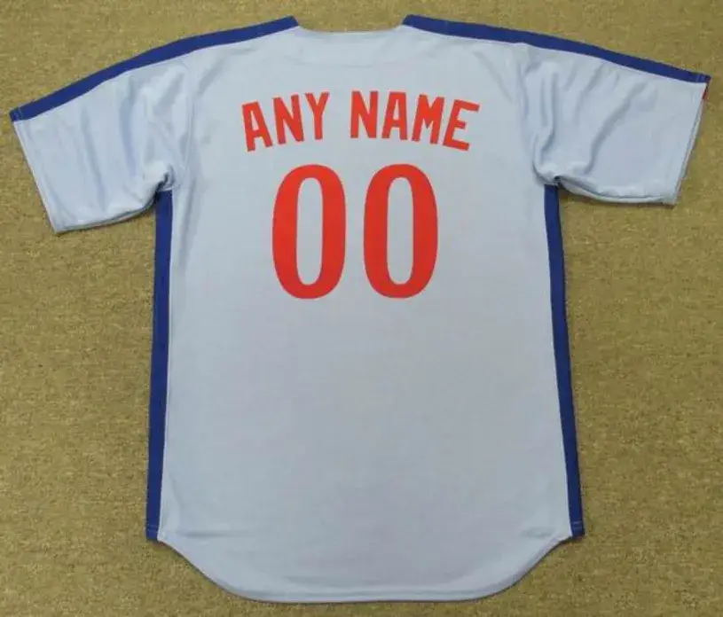 MONTREAL EXPOS 1980’s Majestic Away Throwback Jersey Customized “Any Name & Number(s)” 