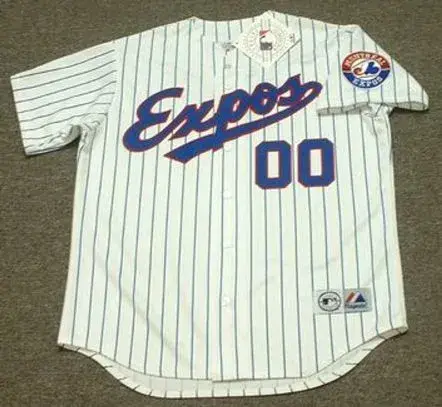 MONTREAL EXPOS 1990’s Majestic Throwback Home Jersey Customized “Any Name & Number(s)”
