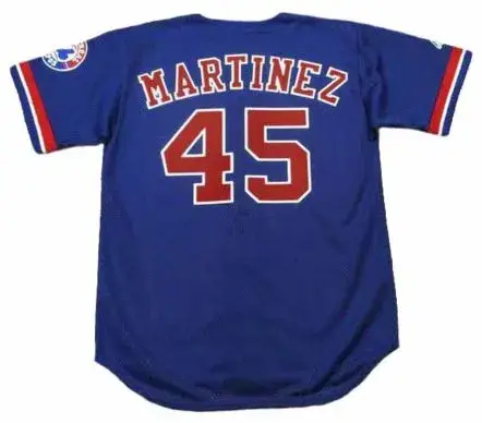 PEDRO MARTINEZ Montreal Expos 1994 Majestic Throwback Baseball Jersey 