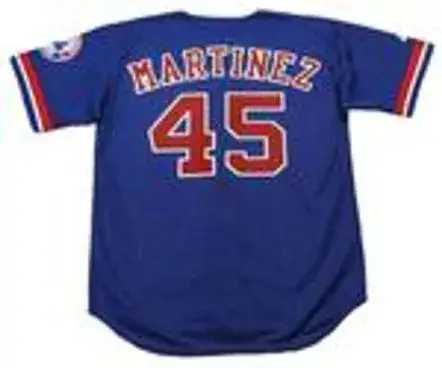 PEDRO MARTINEZ Montreal Expos 1994 Majestic Throwback Baseball Jersey 