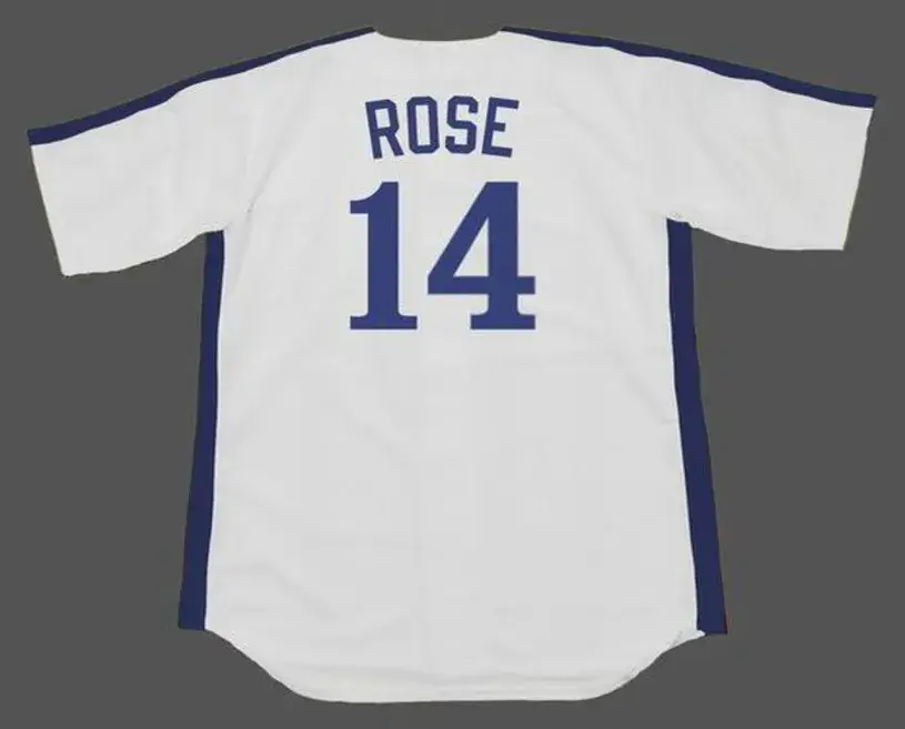PETE ROSE Montreal Expos 1984 Home Majestic Throwback Baseball Jersey 