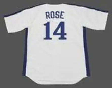 PETE ROSE Montreal Expos 1984 Home Majestic Throwback Baseball Jersey 