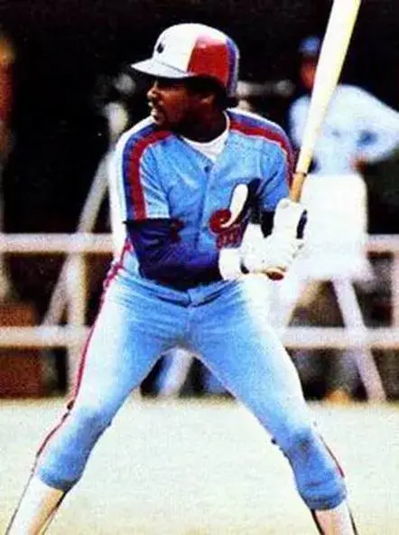 RODNEY SCOTT Montreal Expos 1979 Majestic Cooperstown Away Baseball Jersey 