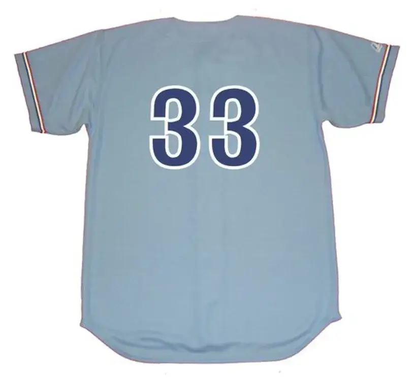 RON HUNT Montreal Expos 1973 Majestic Cooperstown Away Baseball Jersey