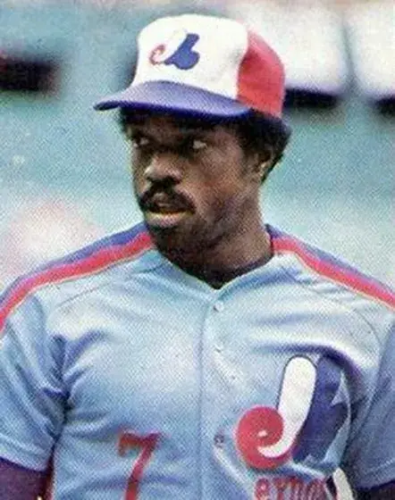 RON LeFLORE Montreal Expos 1980 Majestic Cooperstown Away Baseball Jersey 