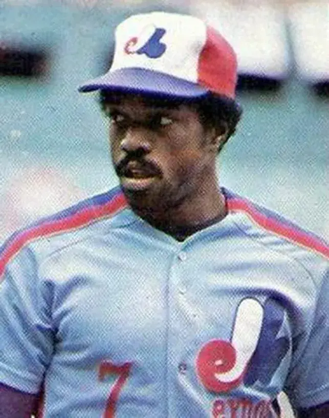 RON LeFLORE Montreal Expos 1980 Majestic Cooperstown Away Baseball Jersey 