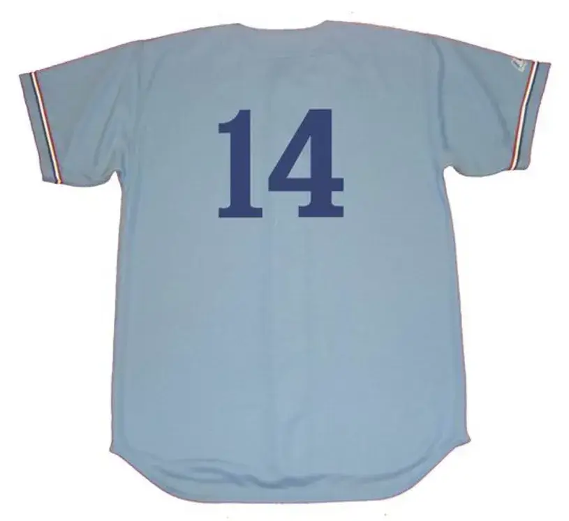 RON SWOBODA Montreal Expos 1971 Majestic Cooperstown Away Baseball Jersey