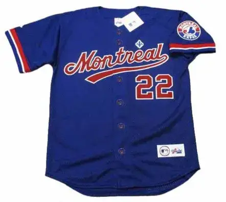 RONDELL WHITE Montreal Expos 1999 Majestic Throwback Baseball Jersey