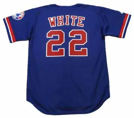 RONDELL WHITE Montreal Expos 1999 Majestic Throwback Baseball Jersey 