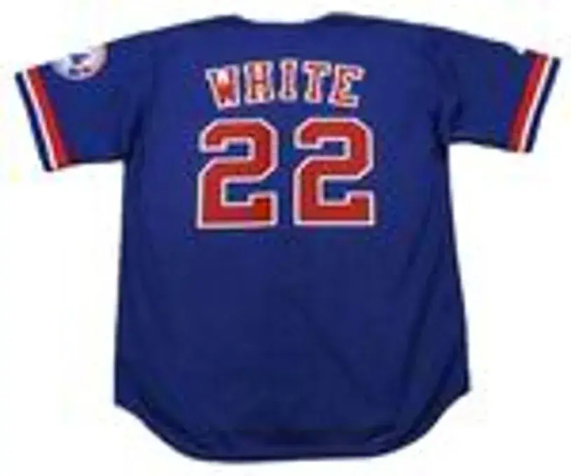 RONDELL WHITE Montreal Expos 1999 Majestic Throwback Baseball Jersey 