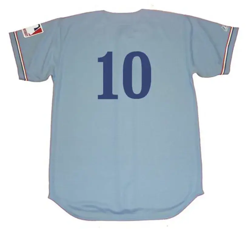 RUSTY STAUB Montreal Expos 1969 Away Majestic Baseball Throwback Jersey