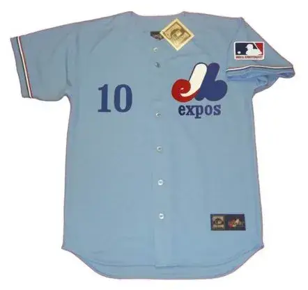 RUSTY STAUB Montreal Expos 1969 Away Majestic Baseball Throwback Jersey 