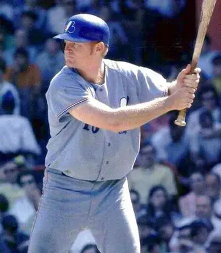 RUSTY STAUB Montreal Expos 1969 Away Majestic Baseball Throwback Jersey 