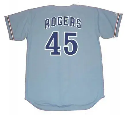 STEVE ROGERS Montreal Expos 1978 Majestic Cooperstown Away Baseball Jersey 