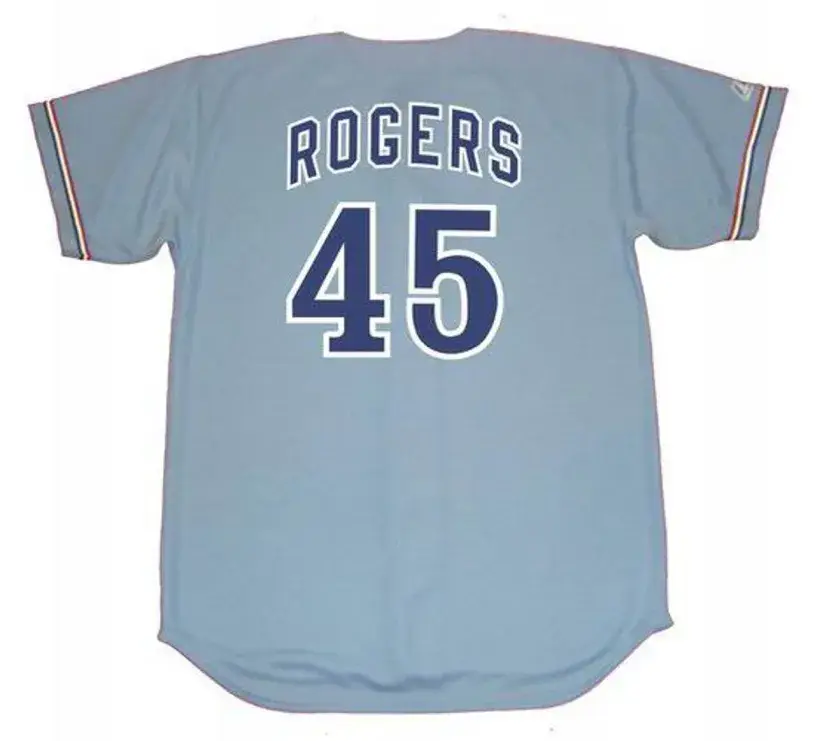 STEVE ROGERS Montreal Expos 1978 Majestic Cooperstown Away Baseball Jersey 