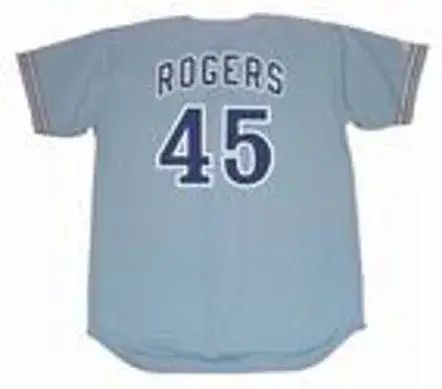 STEVE ROGERS Montreal Expos 1978 Majestic Cooperstown Away Baseball Jersey 