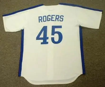 STEVE ROGERS Montreal Expos 1981 Majestic Cooperstown Throwback Home Baseball Jersey 