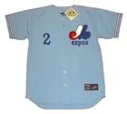 TIM McCARVER Montreal Expos 1972 Majestic Cooperstown Away Baseball Jersey 