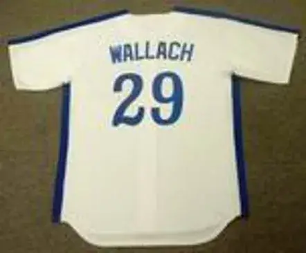 TIM WALLACH Montreal Expos 1982 Majestic Cooperstown Home Baseball Jersey 