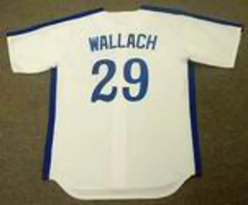 TIM WALLACH Montreal Expos 1982 Majestic Cooperstown Home Baseball Jersey 