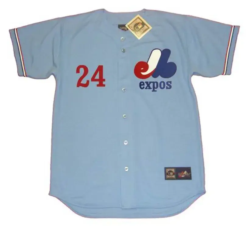 TONY PEREZ Montreal Expos 1978 Majestic Cooperstown Away Baseball Jersey