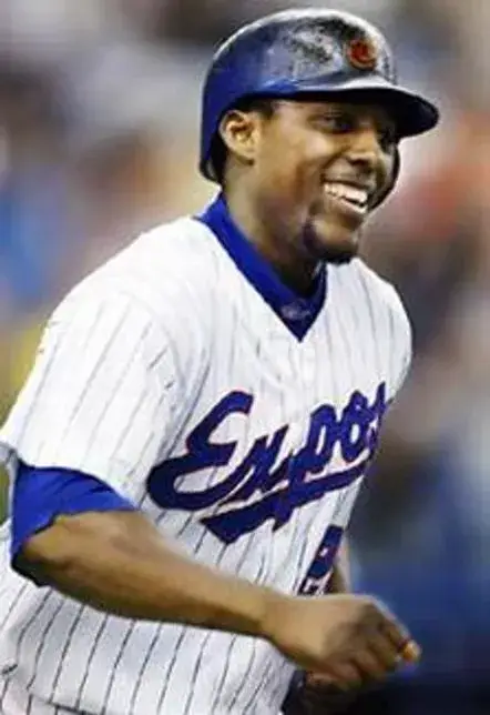 VLADIMIR GUERRERO Montreal Expos 1999 Home Majestic Baseball Throwback Jersey 