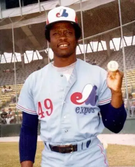 WARREN CROMARTIE Montreal Expos 1978 Majestic Cooperstown Away Baseball Jersey 